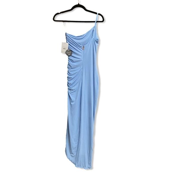 Nookie Aria One Shoulder Gown Blue
Dress maxi stretch Revolve NWT L - Picture 7 of 13